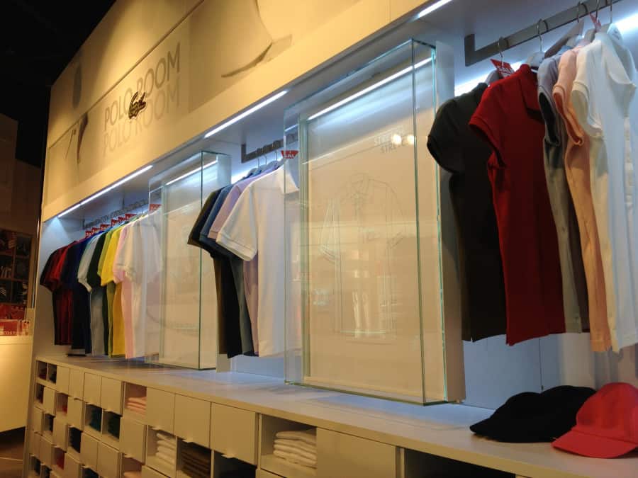 Lacoste outlet, Glasgow International Airport