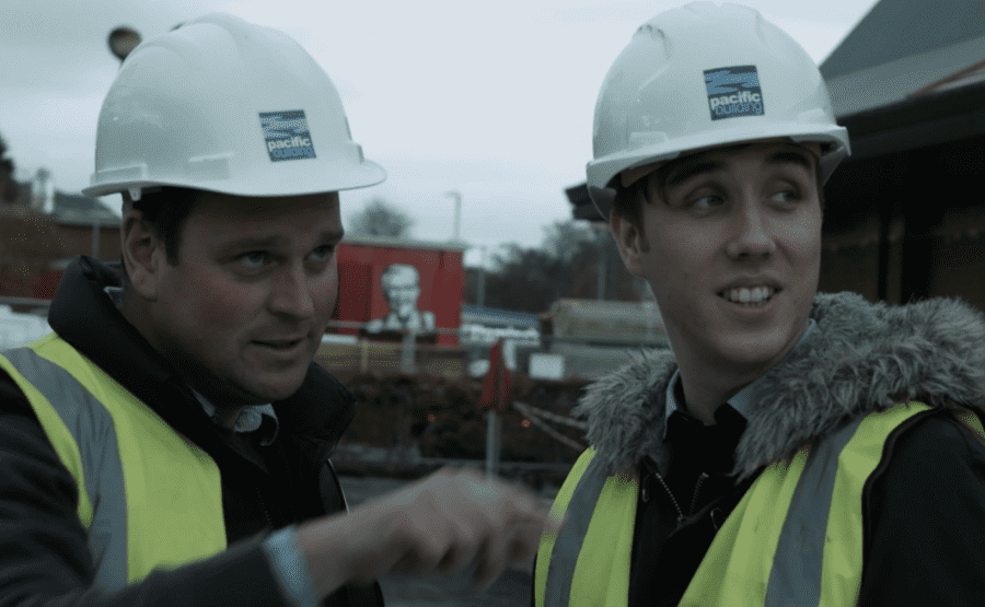 Michael Burke and Ryan Gallacher CIOB careers in construction video